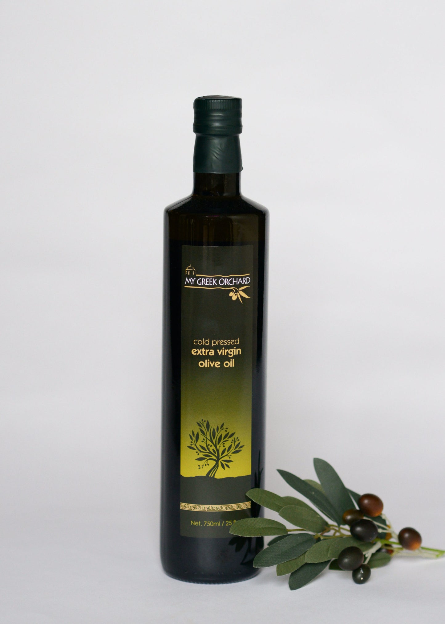 750ml Bottle - Greek Extra Virgin Olive Oil