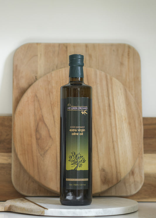 750ml Bottle - Greek Extra Virgin Olive Oil
